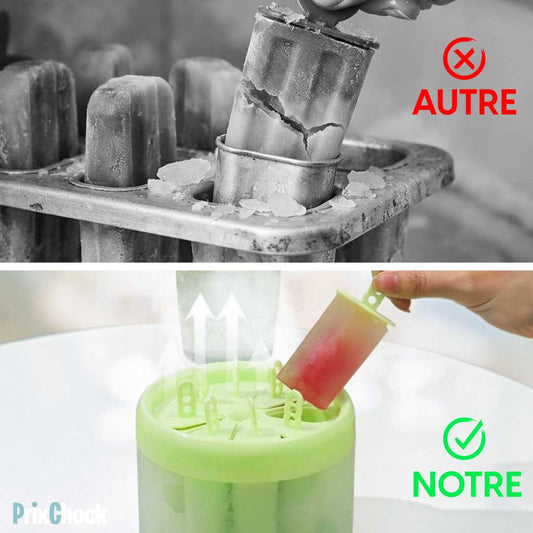 Moule à Glaçons avec Compartiments Pratique