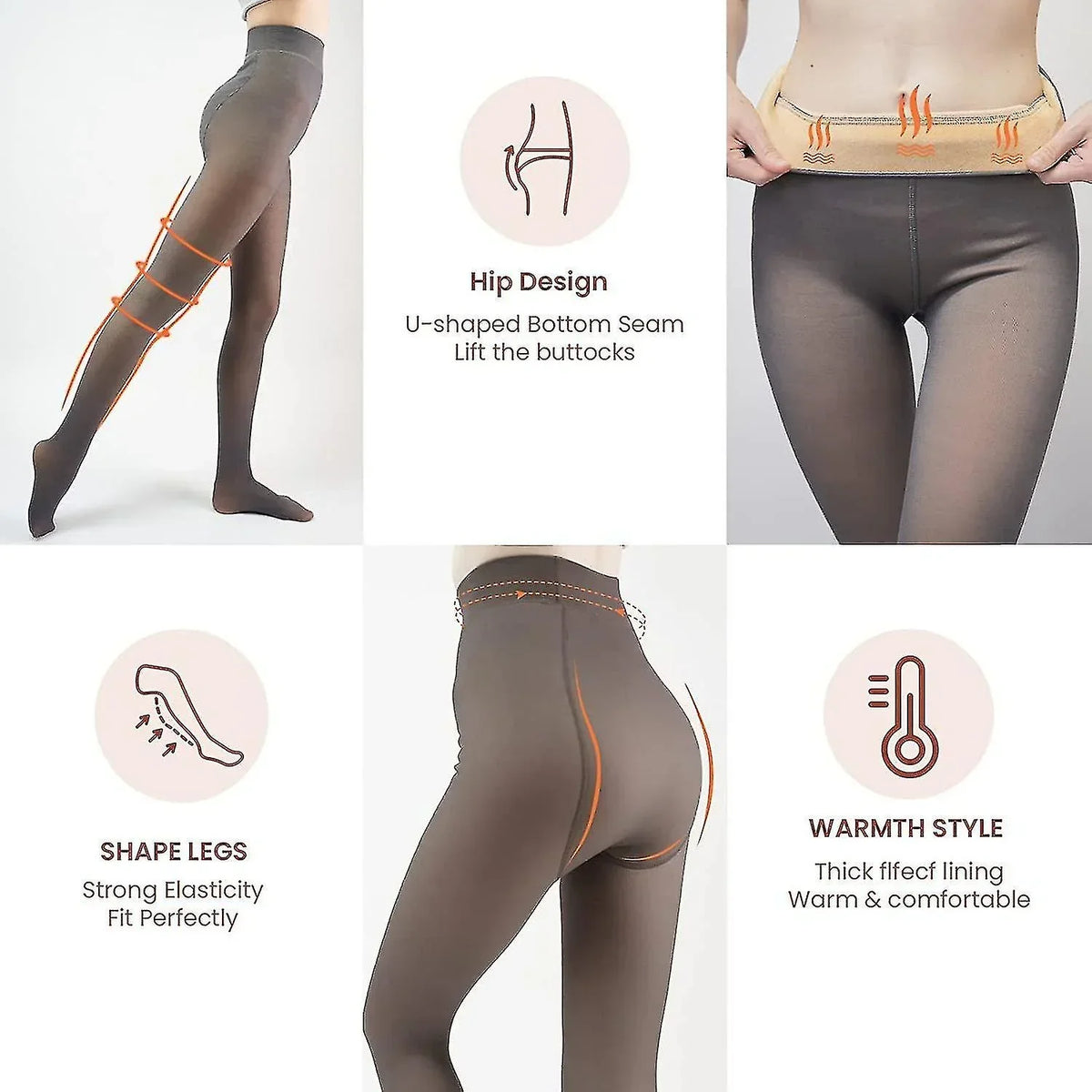 Collant thermique chauffant