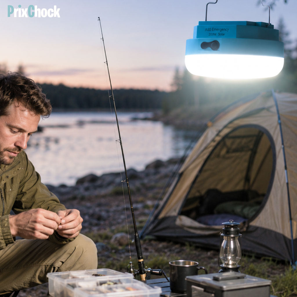 Lampe LED Rechargeable Solaire