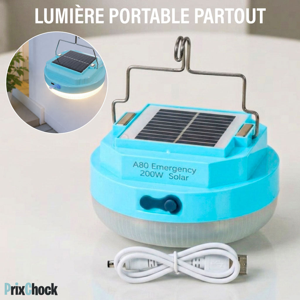 Lampe LED Rechargeable Solaire