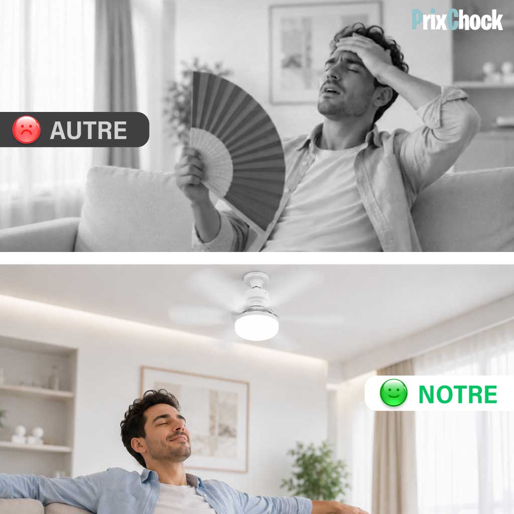 Ventilateur de Plafond avec Éclairage