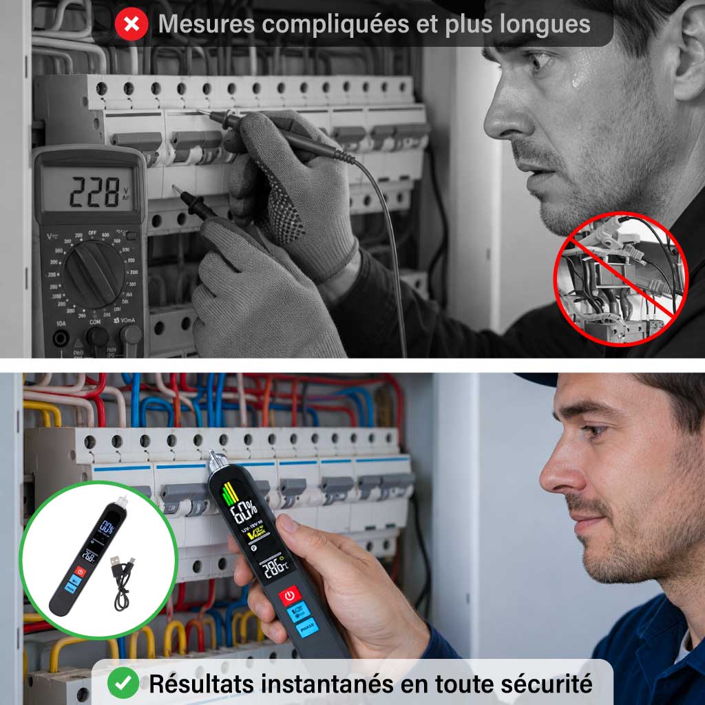 Testeur de Tension Intelligent