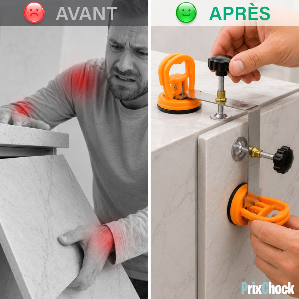 Support d’Installation à Double Ventouse