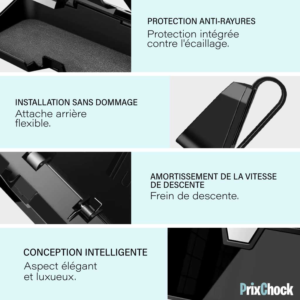 Support de Lunettes pour Pare-Soleil de Voiture