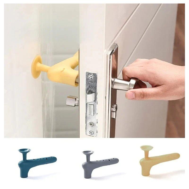 3 Protections En Silicone Pour Poignées De Porte